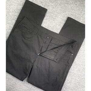 Public Rec Pants Men's 36X34 Black Golf Performance Hybrid Stretch Talon Zip